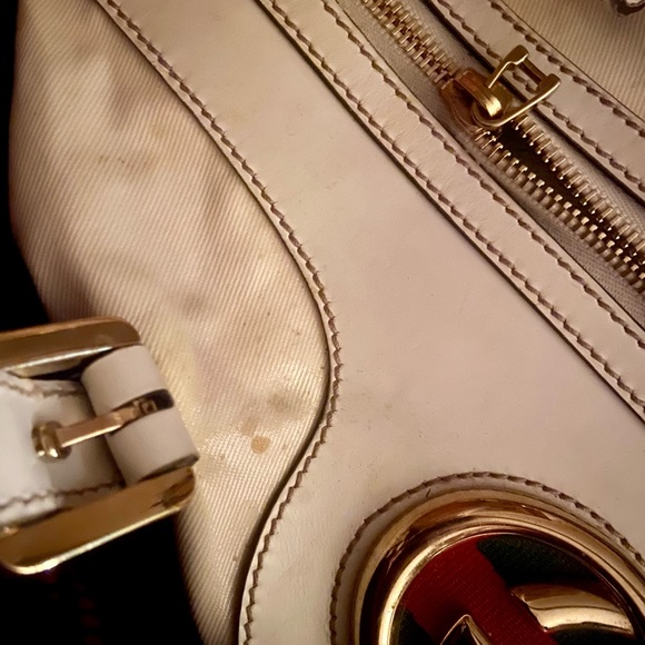 Gucci duffle cream GG vintage authentic - Picture 8 of 16